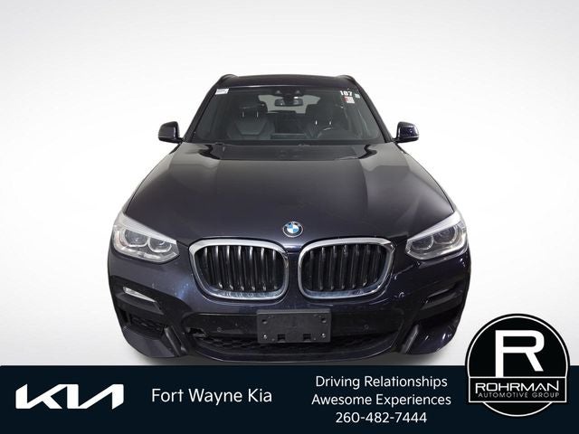 2019 BMW X3 — rear three-quarter view