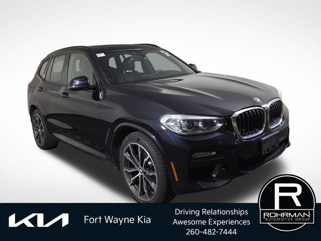 2019 BMW X3 — detail view