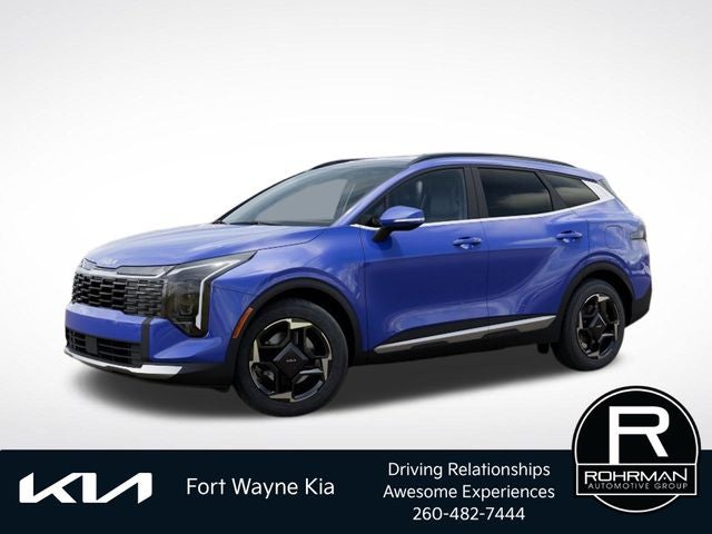 2026 Kia Sportage — rear three-quarter view