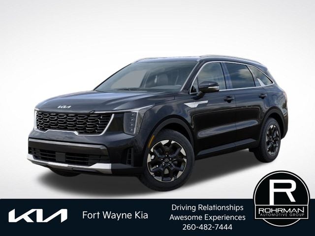 2026 Kia Sorento S in Panthera Metal — front three-quarter view