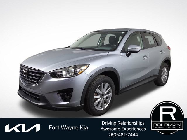 2016 Mazda Mazda CX-5 Touring in Sonic Silver Metallic — front three-quarter view