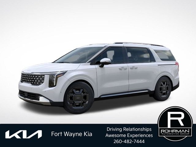 2026 Kia Carnival — rear three-quarter view