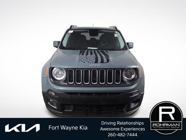 2017 Jeep Renegade — rear three-quarter view